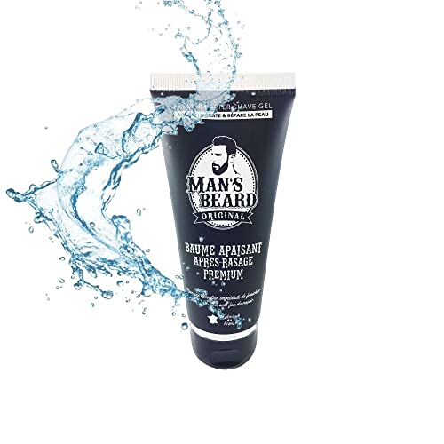 Man'S Beard – Balsamo Lenitivo Dopobarba Premium, Confezione Da 100 Ml, Balsamo Dopobarba Riparatore, Allevia E Lenisce Le Irritazioni Quotidiane
