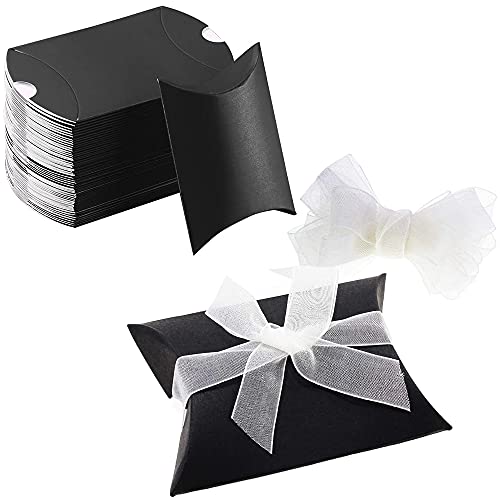 50 Pezzi Scatole Di Caramelle Di Carta, Scatole Per Bomboniere Dolci, Scatole Regalo Per Cuscini, Creativa Forma Cuscino Scatole Di Bomboniere Feste C