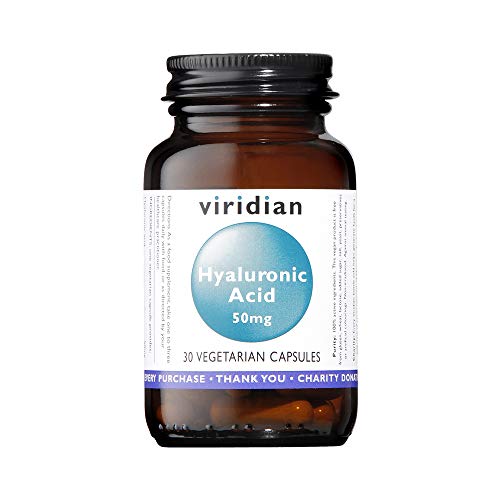 Viridian Hyaluronic Acid 50Mg New , 30 Veg Caps
