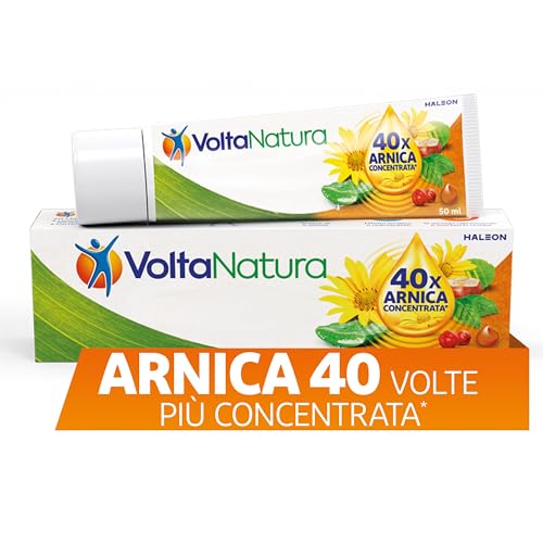 Voltanatura Con Arnica 40 Volte Più Concentrata*, Aloe Vera E Centella, Gel A Base Di Estratti Ed Oli Botanici, In Caso Di Contusioni E Piccoli Ematom