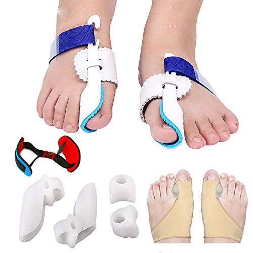 Correttore Per Alluce Valgo E Kit Per Alleviare Il Dolore Dell'Alluce Valgo, Cuscinetti Per Alluce Valgo, Stecca, Protezione, Per Uomini E Donne
