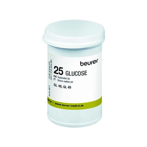 Beurer Medical Strisce Reattive Misurazione Glicemia, 25 Strisce