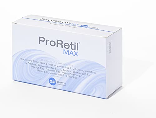 Proretil® Max 30 Bustine Integratore Nutraceutico Costituito Da Componenti Utili Per Sport, Affaticamento
