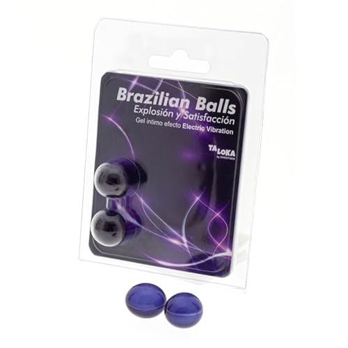 2 Brazilian Balls Explosion De Aromas Gel Excitante Efecto Vibración