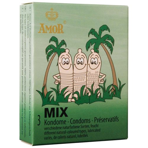 Amor 500377 Profilattici - 3 Prodotti