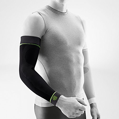 Bauerfeind Kompressions Fasce A Compressione Per Rafforzamento Della Muscolatura, 1 Paio, Nero, Xl Lungo