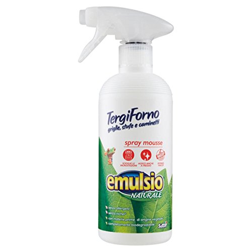 Emulsio Tergiforno, Pulisce A Fondo I Vetri De Camini E Stufe - 500 Ml