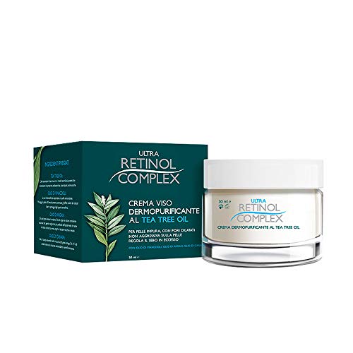 Crema Viso Dermopurificante Al Tea Tree Oil 50Ml Retinol Complerx
