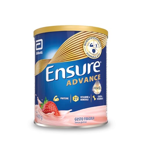 Ensure Advance Formula Nutrivigor Integratore Alimentare Proteico In Polvere, Con 27 Vitamine E Minerali, Integratore Alimentare Con Proteine, Calcio