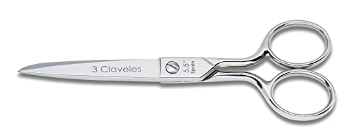 3 Claveles 8410990000041 Scissors, 14 Cm - 5.5"