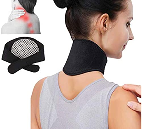 Supporto Per Il Collo Di Grado Medico Per Sollievo Dal Dolore E Rilassante Osseo, Con Fascia Autoriscaldante E Tormalina, Collare Cervicale Regolabile