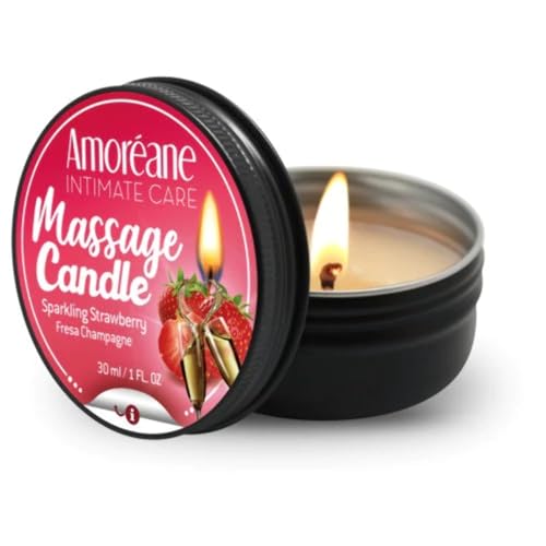 Massage Candle Sparkling Strawberry