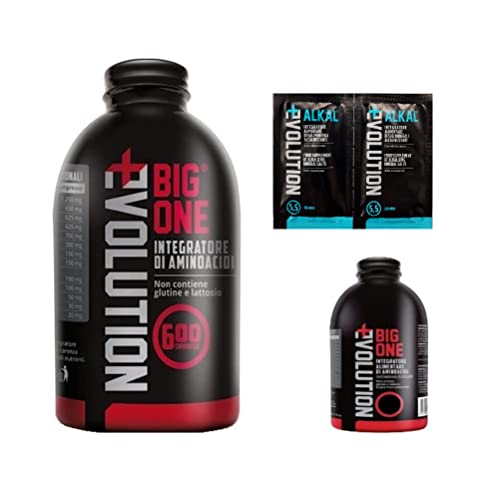 Big One Evolution 600 + 50 Compresse Omaggio Aminoacidi Essenziali Big One Evolution + 2 Bustine Idra Evolution