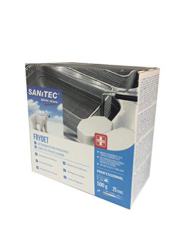 Sanitec Pastiglie Friggitrice 25 Tabs 500 Gr