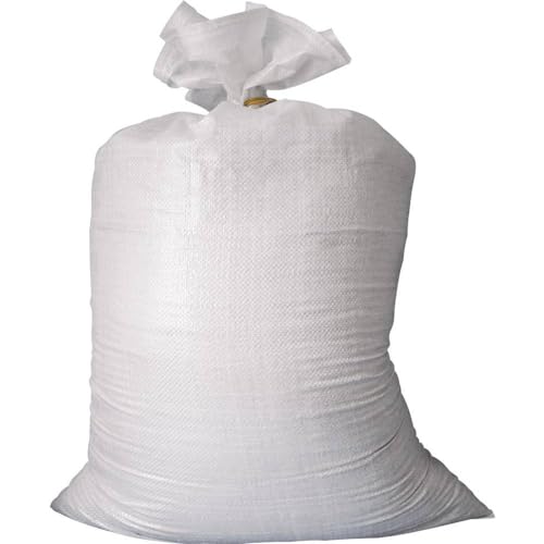 Berger & Schröter 50194 - Sacco Da Giardinaggio, 50 L, Colore: Bianco