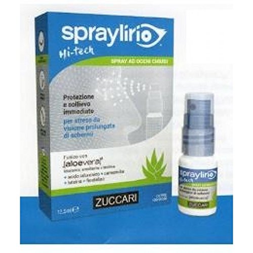 Zuccari Spraylirio Hi-Tech 12,5 Ml, Spray Ad Occhi Chiusi