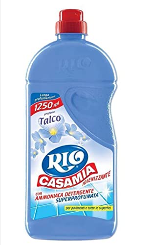 6 X Rio Casamia Talco Pavimenti Talkum Pulizia Pavimenti 1.250 Ml