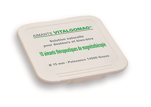 Magneti Terapeutici Da 14.500 Gauss E Vitalgomag Da 15 Mm - Magneti Per Magnetoterapia - Magneti Per Il Dolore - Magneti Medici Per Il Trattamento - M