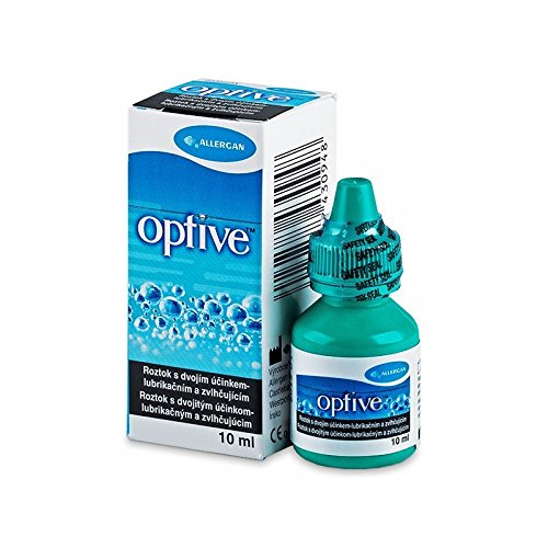 Allergan Gel Oculare Gocce Optive, Standard, 10 Millilitro