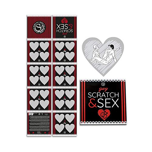 Secret Play Scratch & Sex, Gay, Es/En/Fr/Pt/De, Taglia St - 100 Gr