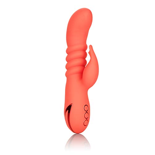 California Exotic Novelties California Dreaming Oranage County Cutie Thrusting Silicone Massager - 600 Gr