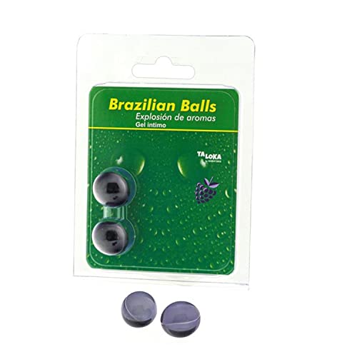 2 Brazilian Balls Explosion De Aromas Gel Intimo - Frutas Del Bosque