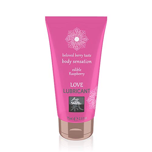 Shiatsu Love Lubricant Comestible - Frambuesa - 90 Gr