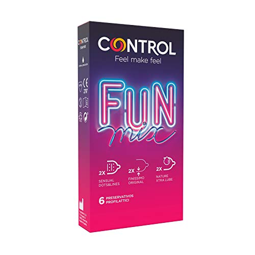 Profilactico Control Sensual Fun Mix 6U