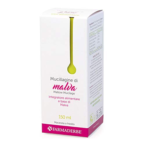 Farmaderbe Mucillagine Malva Integratore Alimentare A Base Di Mucillagine Di Malva 150Ml