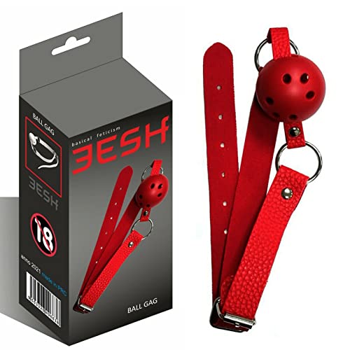 Eesh® Basical Feticism Pallina Costrittiva Rossa Ball Gag Sadomaso Bdsm Fetish