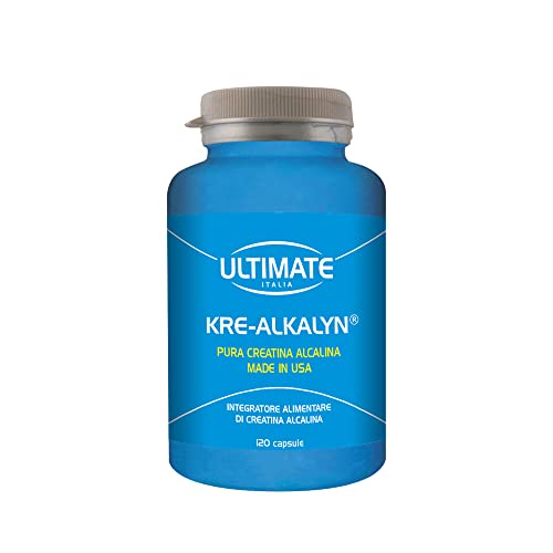 Ultimate Italia - Kre-Alkalyn - Carica I Muscoli Con La Creatina Made In Usa - 120 Capsul, 104 Grammo, 1