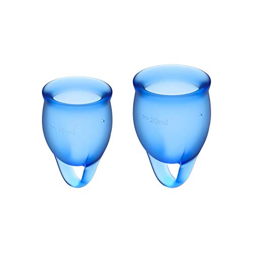 Satisfyer 'Feel Confident - Menstrual Cup Set', 15 & 20 Ml