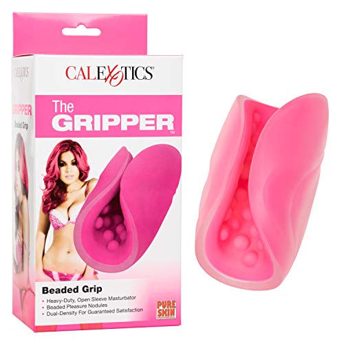 Beaded Grip-Rosa