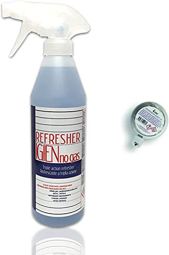 Rampi Igien Refresher No Gas Soluzione Alcolica 75% Deodorante Disinfettante Spray Per Tessuti Profuma Igienizzante Superfici Ambienti Hotel Auto Uffi