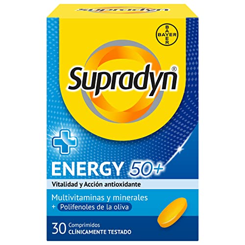 Supradyn Ricarica 50+ Integratore Multivitaminico Completo Vitamine E Minerali Con Vitamina B12, C, D, Zinco Per Stanchezza Fisica E Concentrazione Da