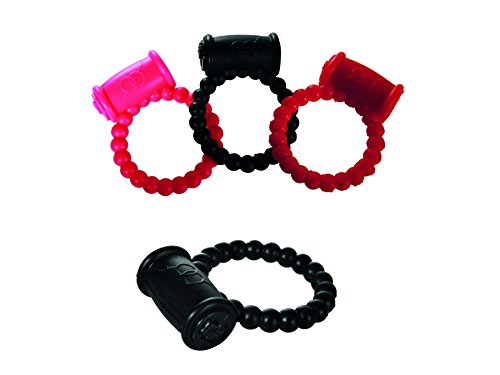 3 Anelli Vibranti In Silicone Per Pene