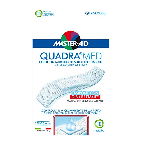 Cerotto Master-Aid Quadra Dermoattivo Medio 20 Pezzi