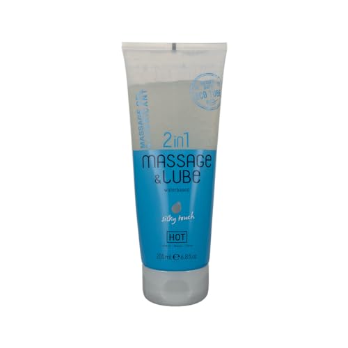 Hot 2 In 1 Massaggio Hot Gel E Lubrificante - Silky Touch -