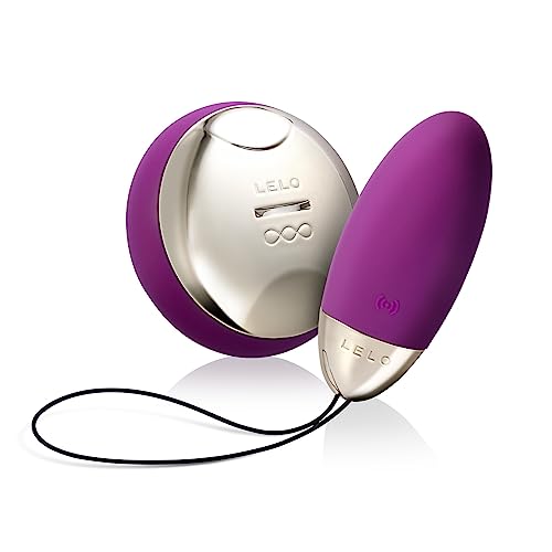 Lelo Lyla 2 Massaggiatore A Proiettile Per Donna Deep Rose, Massaggiatore Portatile In Silicone Con Tecnologia Sensemotion E Telecomando