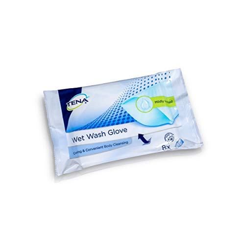 Tena Wet Wash Glove (Profumato) – Pzn 10061385 – (8 Pezzi)