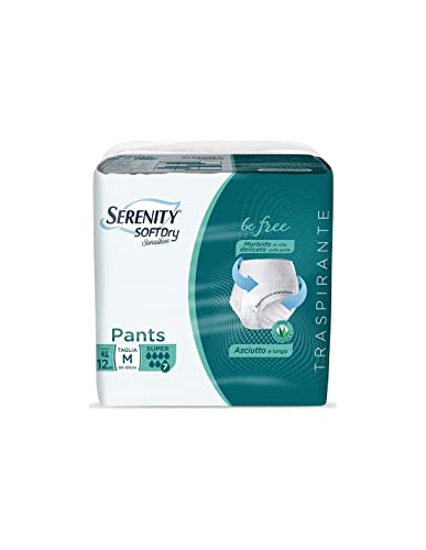 Serenity Pants Sd Sensitive Super M 12 Pezzi