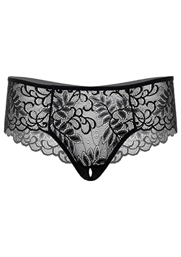 Daring Intimates - Ella Crotchless Cheeky Panty L/Xl