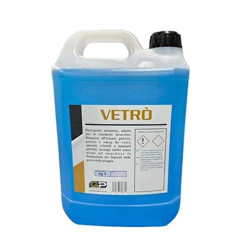 Liquido Tergivetro 5 Lt Tergicristalli Detergente Vetri Auto Camper Furgoni