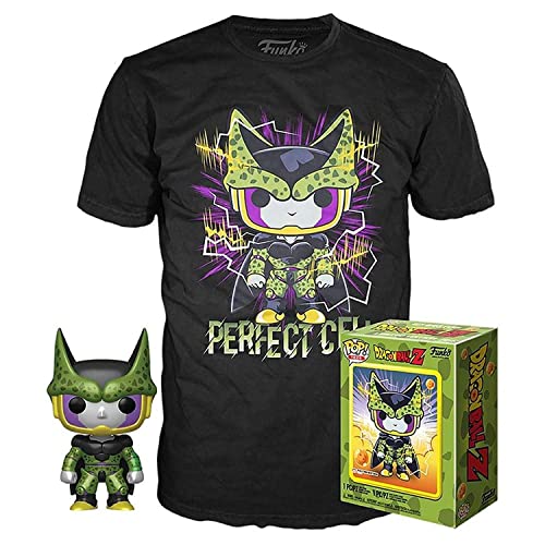 Dragon Ball Z Pop! E Tee Perfect Cell #13 E T-Shirt - Nero - Xl