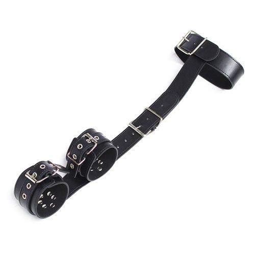 Easy Back Cuffs+Collar Restraint (Nero)