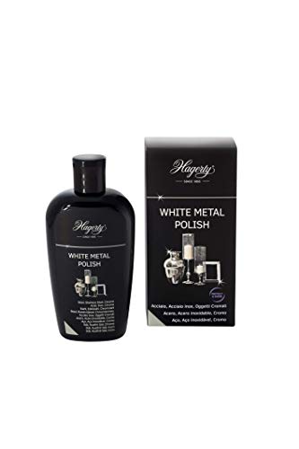 Hagerty White Metal Polish Lucido Per Acciaio Inox 250Ml Polish Per Oggetti In Metallo Acciaio Inox E Cromati I Fluido Lucidante Per Acciaio Inox Ad E