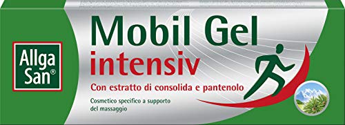 Allga San Mobil Gel - Arnica Per Cavalli Uso Umano Arnica Gel Coadiuvante Massaggio, 100Ml - Per Zone Del Corpo Come Schiena, Cervicale, Gomiti, Ginoc