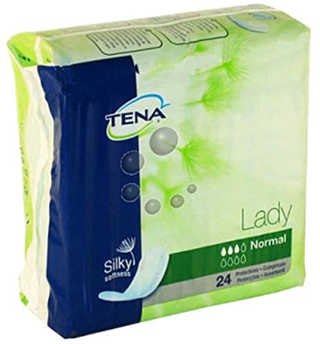 Tena Protezioni Lady Silky Normale - Confezione Da 24 Pezzi