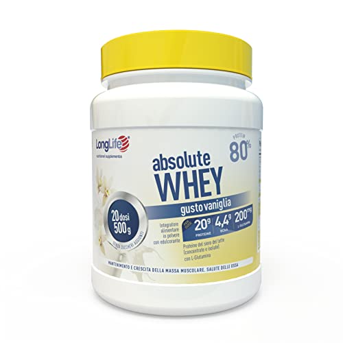 Longlife® Absolute Whey Vaniglia - 500 Gr
