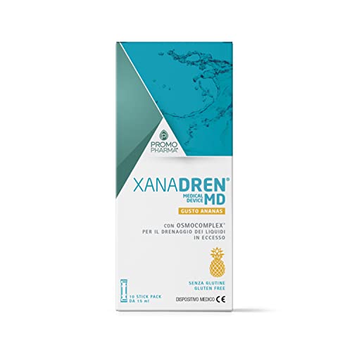 Xanadren Md - Integratore Alimentare, Con Betulla, Pilosella, Equiseto, Ortica - Per Drenare Liquidi In Eccesso E Favorire I Naturali Processi Di Diur